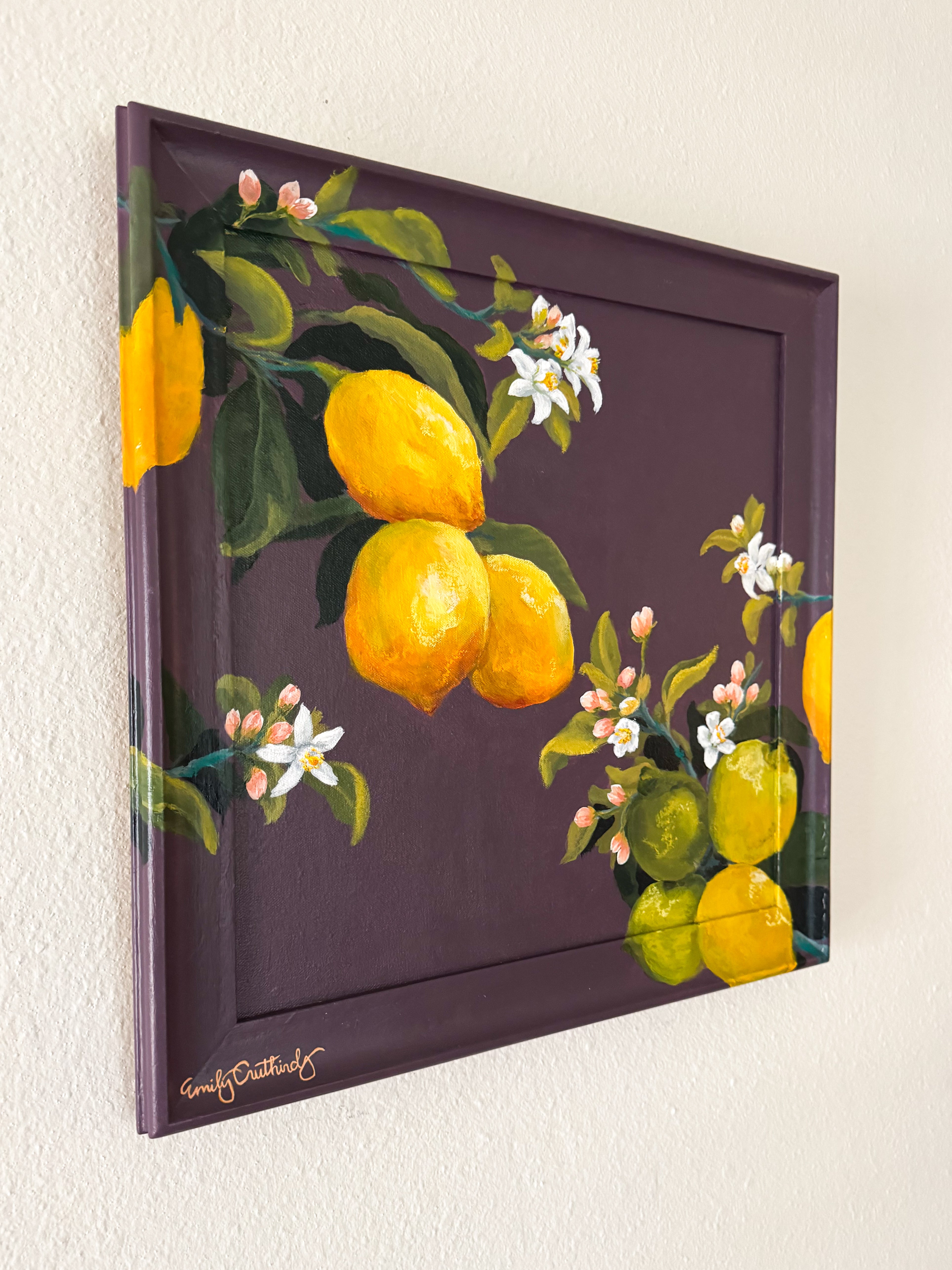 Lemons, Uncontained – Emily Cruthirds Art