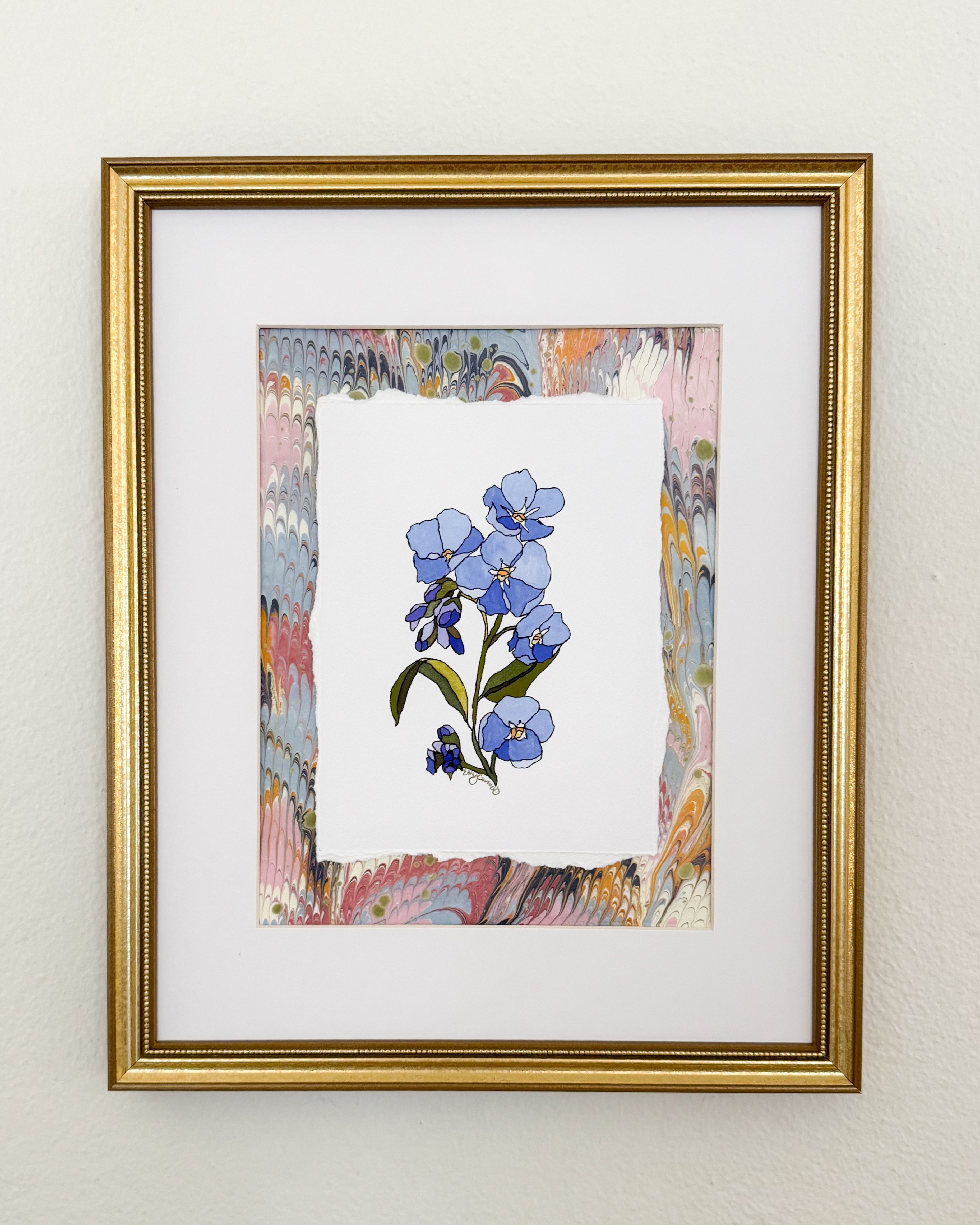 Forget-Me-Not Print