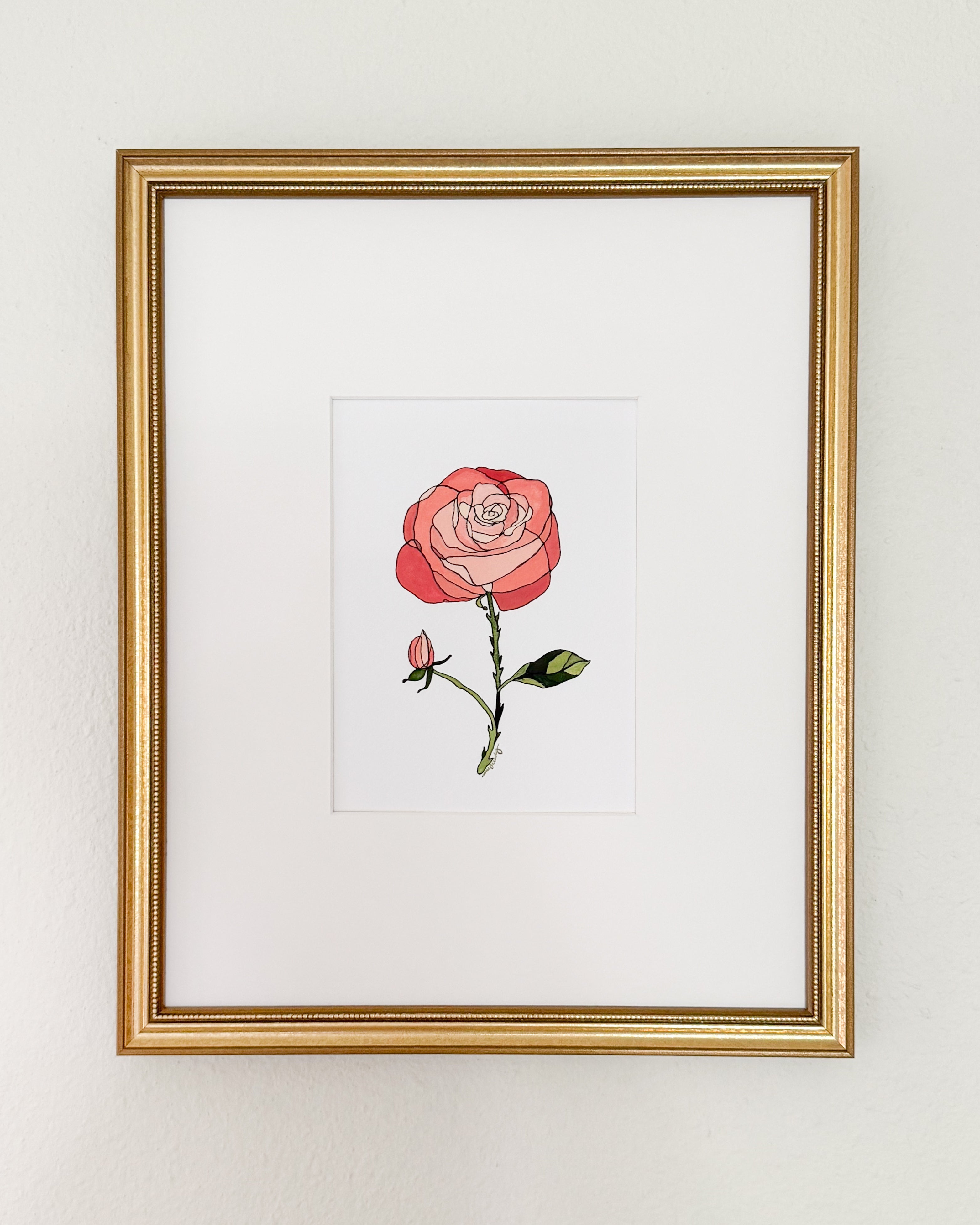 June Birth Flower Print