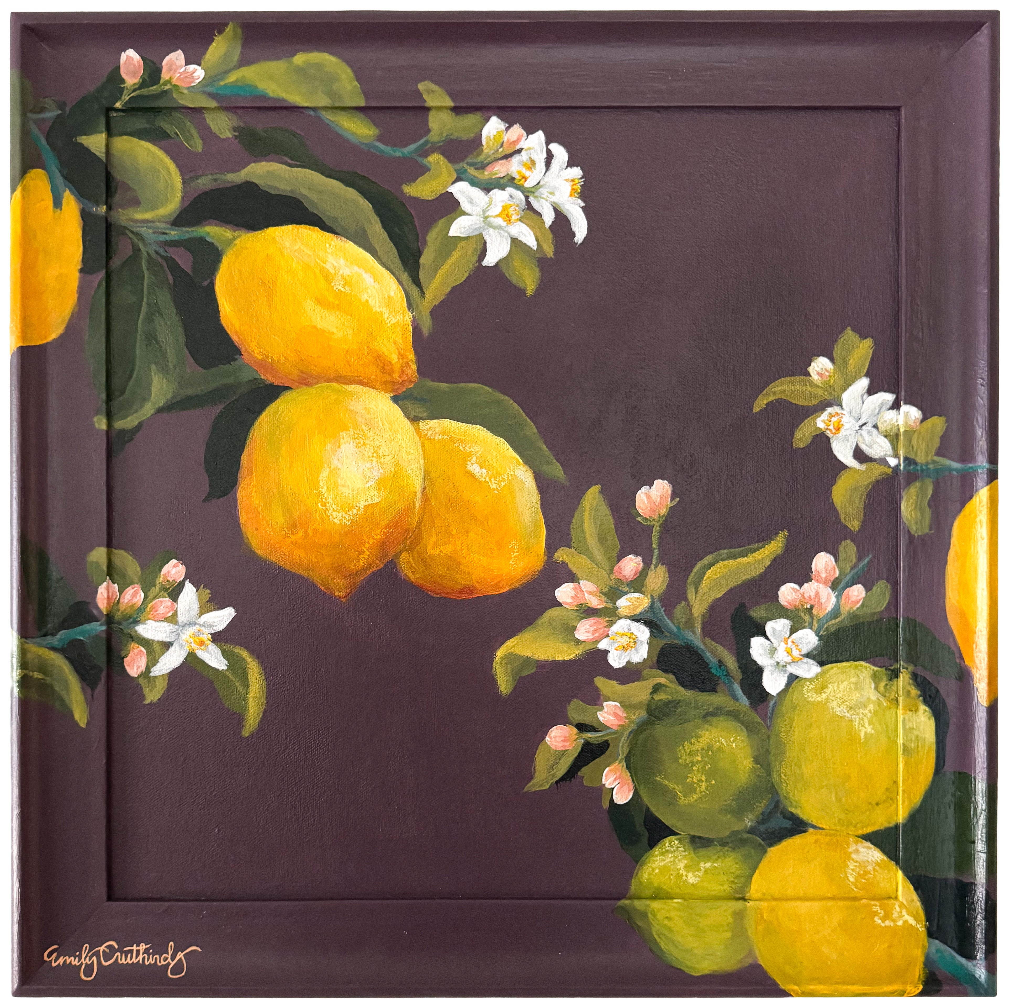 Lemons, Uncontained – Emily Cruthirds Art